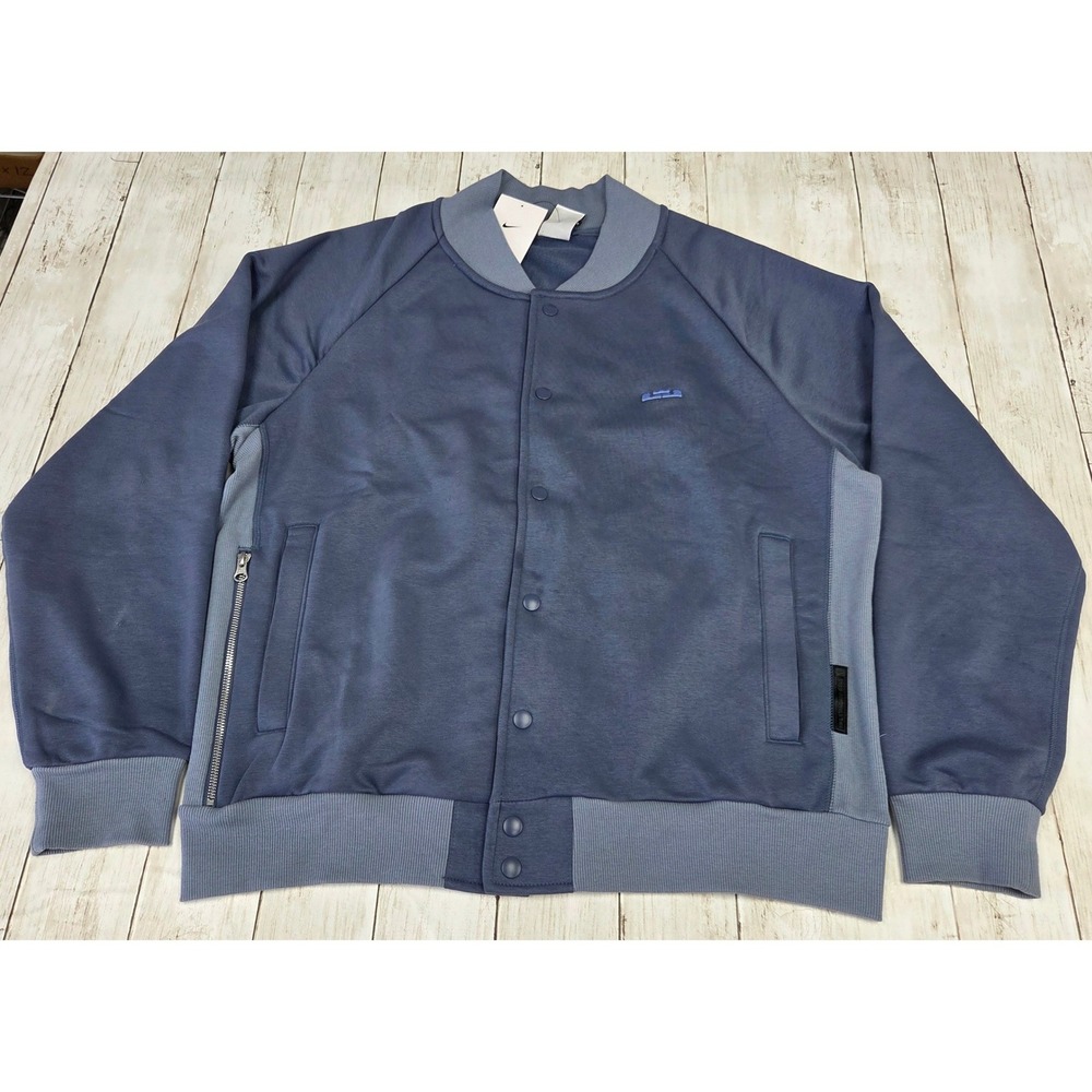 Sz‎ Large NIKE Lebron Standard Issue Therma-Fit Jacket FZ1034 491 - New/Stained